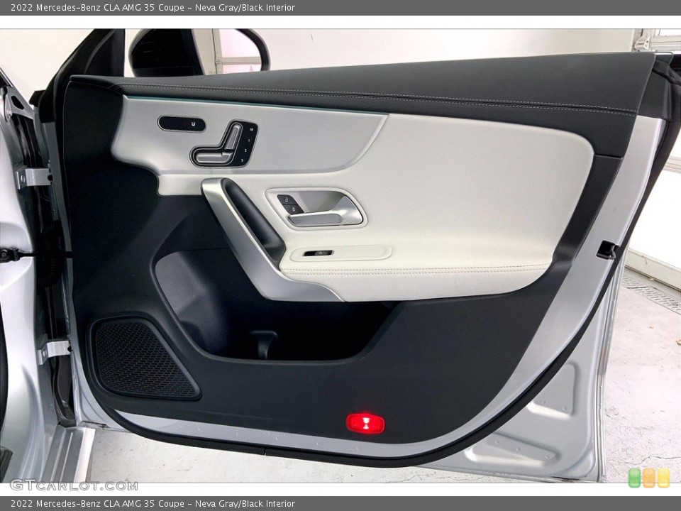 Neva Gray/Black Interior Door Panel for the 2022 Mercedes-Benz CLA AMG 35 Coupe #144760260