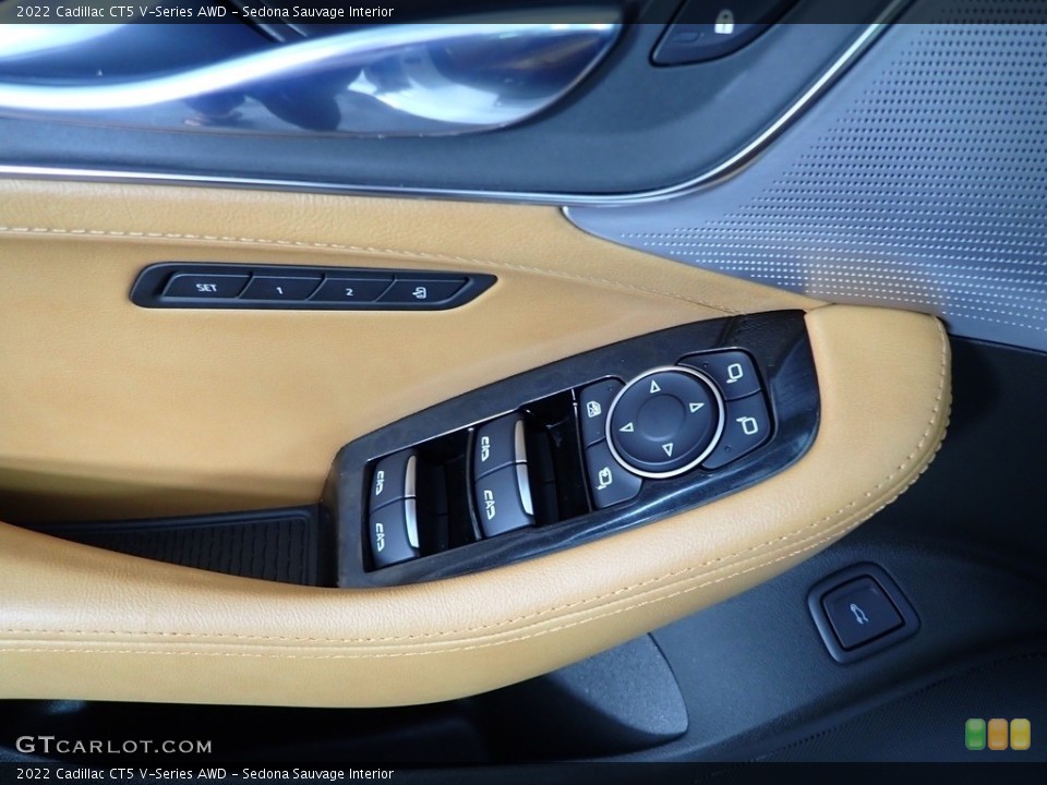 Sedona Sauvage Interior Door Panel for the 2022 Cadillac CT5 V-Series AWD #144760779