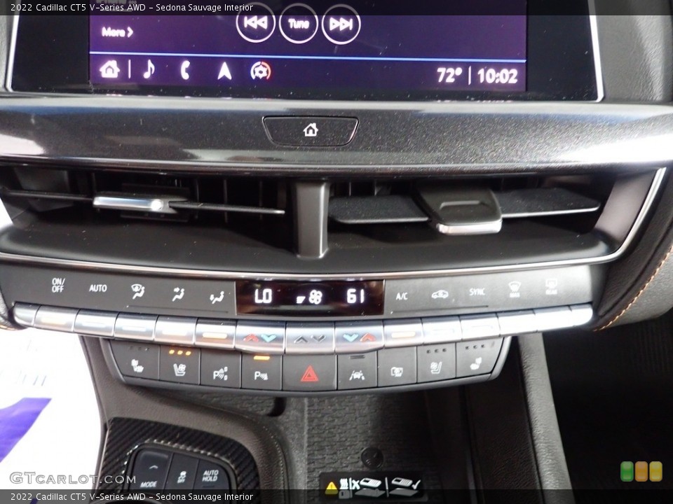 Sedona Sauvage Interior Controls for the 2022 Cadillac CT5 V-Series AWD #144760947