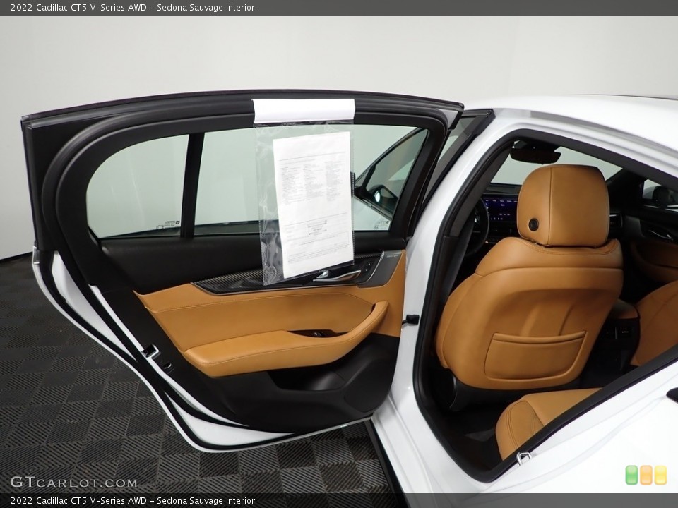 Sedona Sauvage Interior Door Panel for the 2022 Cadillac CT5 V-Series AWD #144761061