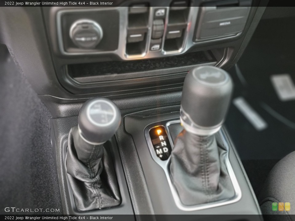 Black Interior Transmission for the 2022 Jeep Wrangler Unlimited High Tide 4x4 #144761823