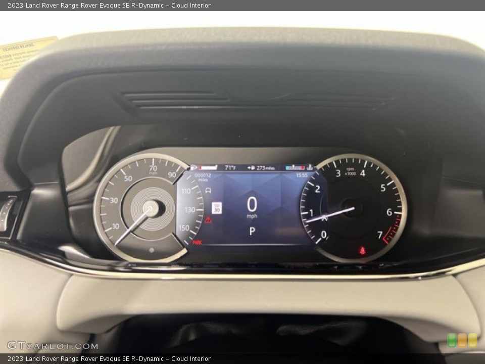 Cloud Interior Gauges for the 2023 Land Rover Range Rover Evoque SE R-Dynamic #144762702