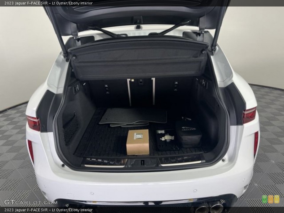 Lt Oyster/Ebony Interior Trunk for the 2023 Jaguar F-PACE SVR #144763110