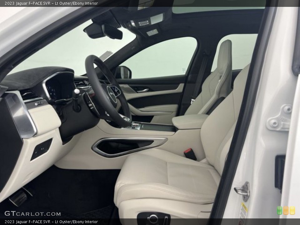 Lt Oyster/Ebony Interior Front Seat for the 2023 Jaguar F-PACE SVR #144763125
