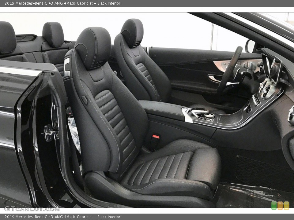 Black Interior Photo for the 2019 Mercedes-Benz C 43 AMG 4Matic Cabriolet #144764888