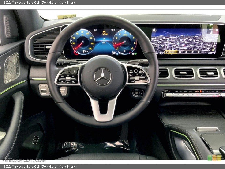Black Interior Steering Wheel for the 2022 Mercedes-Benz GLE 350 4Matic #144765708