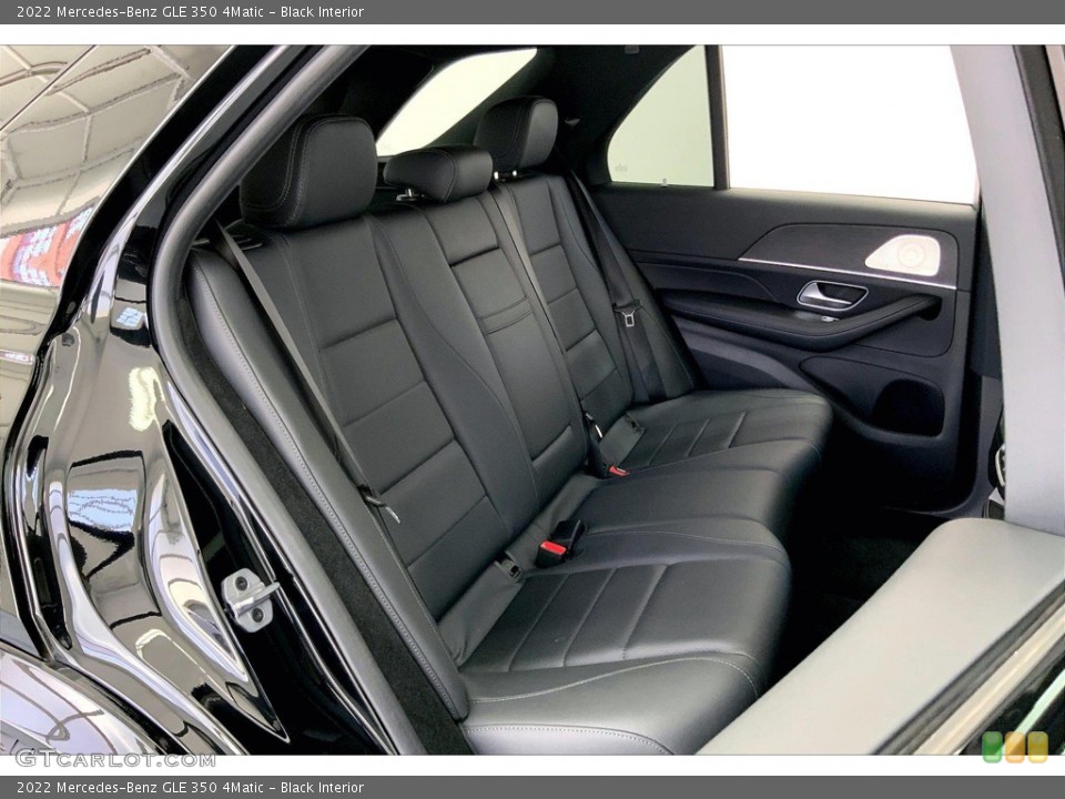 Black Interior Rear Seat for the 2022 Mercedes-Benz GLE 350 4Matic #144766137