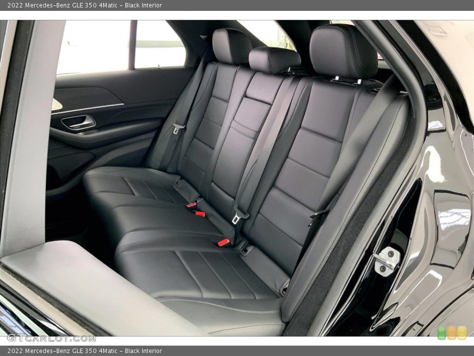 Black Interior Rear Seat for the 2022 Mercedes-Benz GLE 350 4Matic #144766170