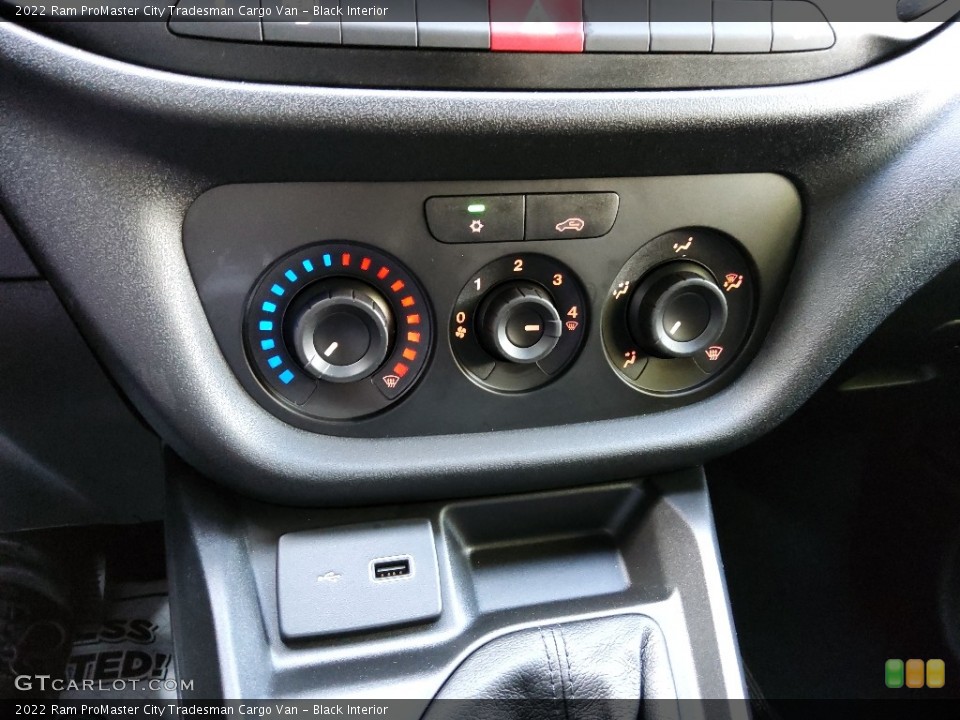 Black Interior Controls for the 2022 Ram ProMaster City Tradesman Cargo Van #144768816