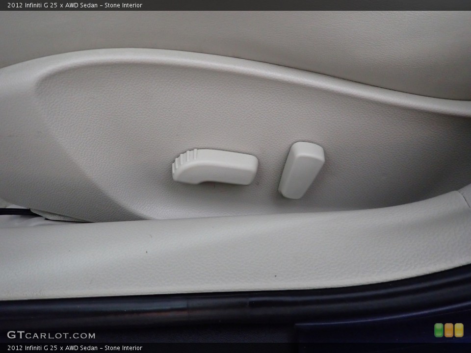 Stone Interior Front Seat for the 2012 Infiniti G 25 x AWD Sedan #144770157