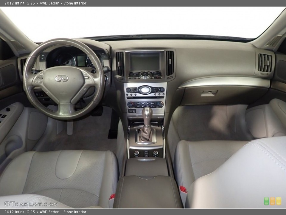 Stone Interior Front Seat for the 2012 Infiniti G 25 x AWD Sedan #144770169