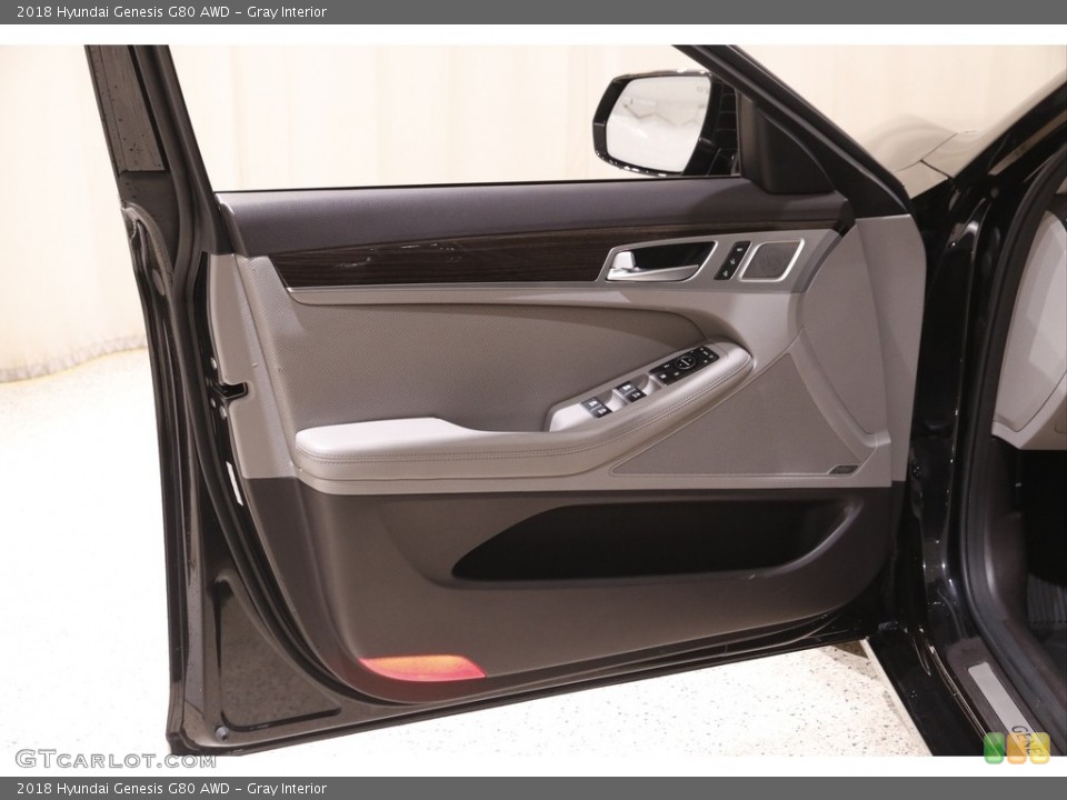 Gray Interior Door Panel for the 2018 Hyundai Genesis G80 AWD #144770655