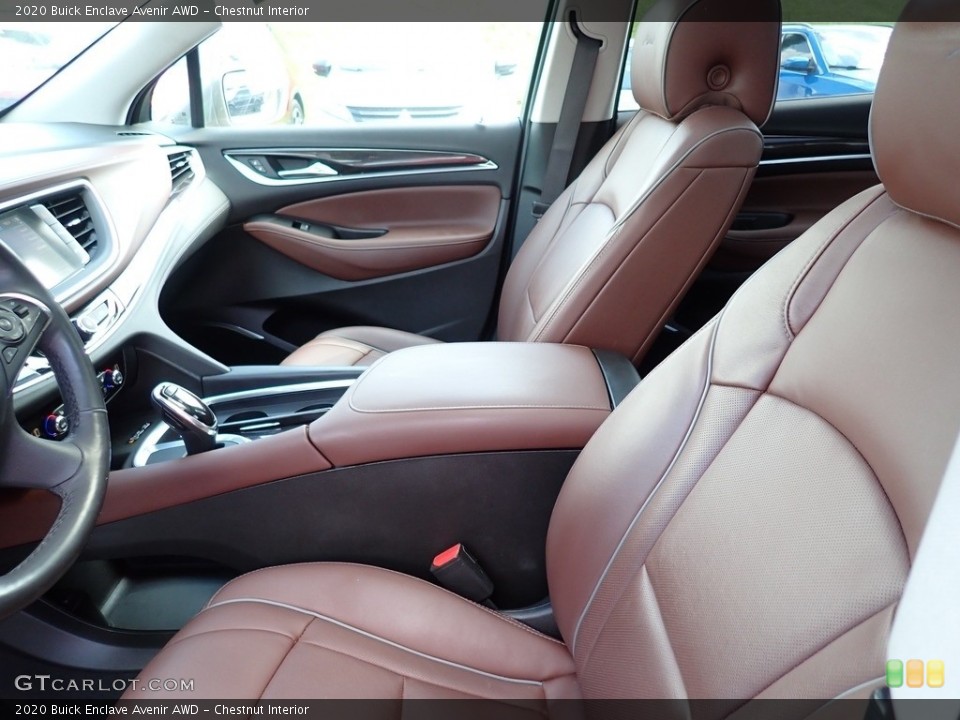 Chestnut 2020 Buick Enclave Interiors