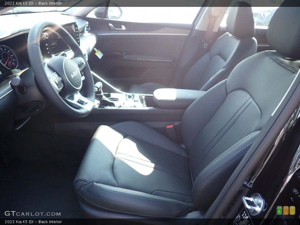 Black Interior Front Seat for the 2023 Kia K5 EX #144773365