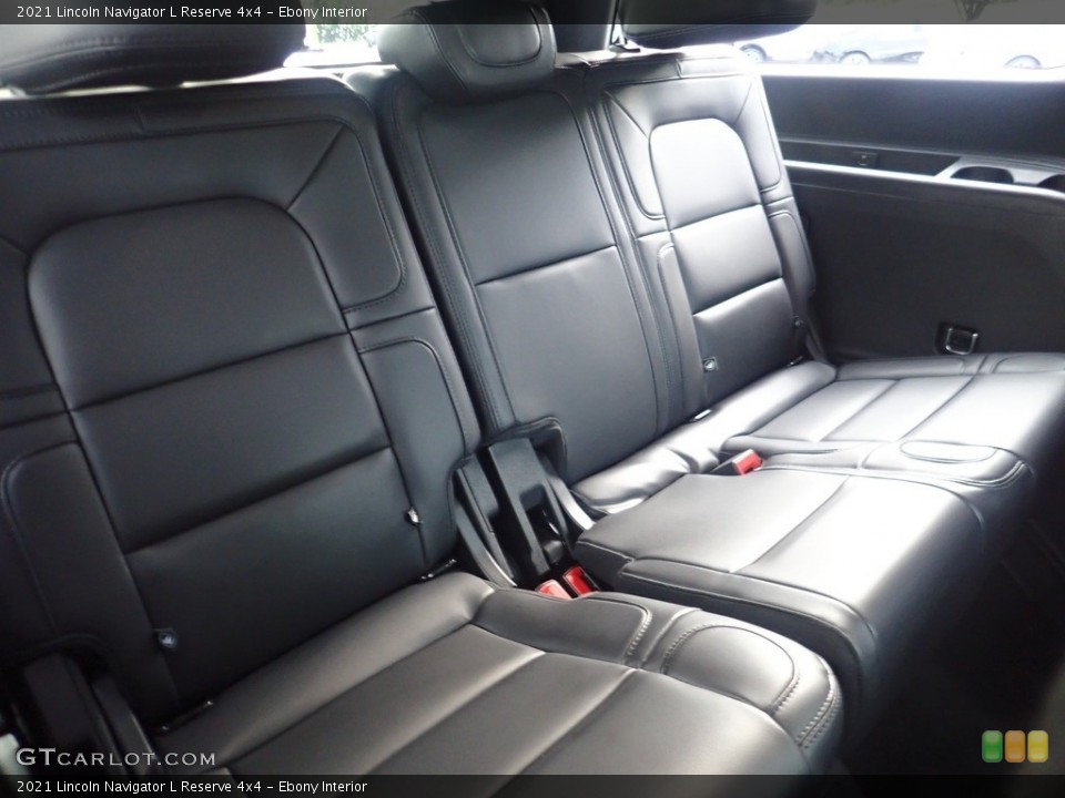 Ebony Interior Rear Seat for the 2021 Lincoln Navigator L Reserve 4x4 #144774799