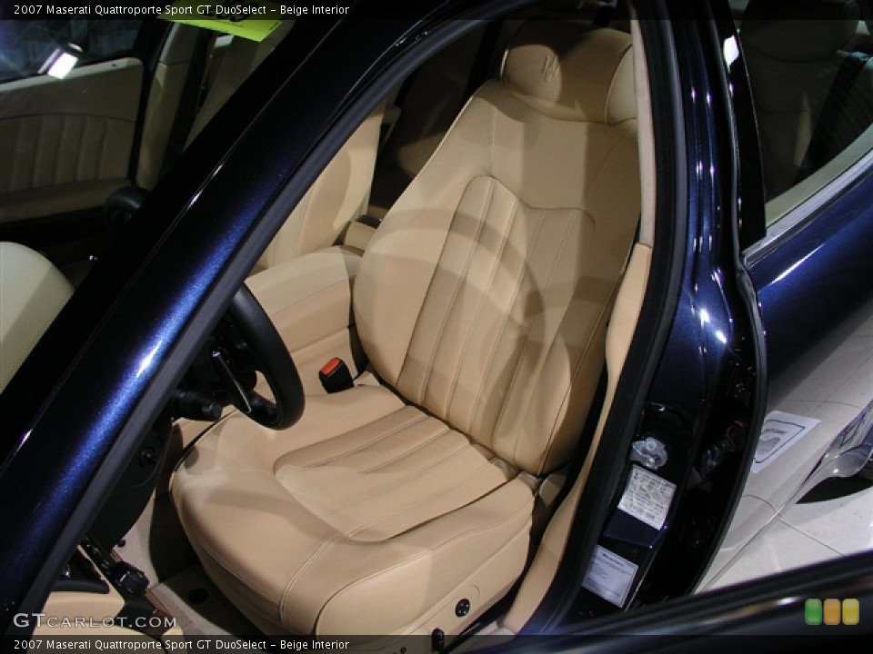 Beige Interior Photo for the 2007 Maserati Quattroporte Sport GT DuoSelect #144776