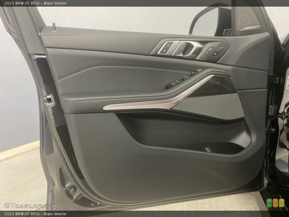 Black Interior Door Panel for the 2023 BMW X5 M50i #144777392
