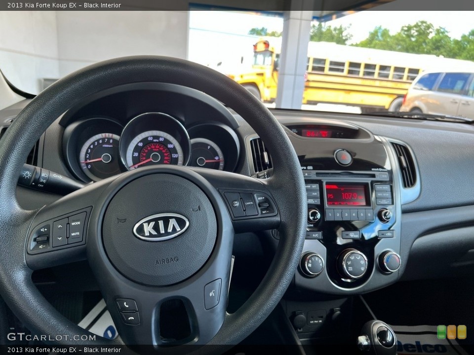 Black Interior Dashboard for the 2013 Kia Forte Koup EX #144777578