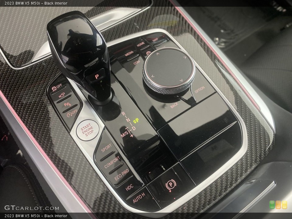 Black Interior Transmission for the 2023 BMW X5 M50i #144777708