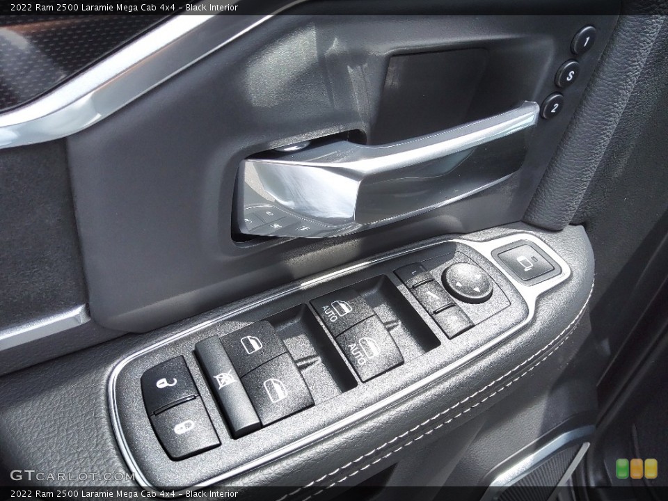 Black Interior Door Panel for the 2022 Ram 2500 Laramie Mega Cab 4x4 #144778115