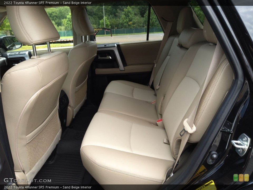 Sand Beige Interior Rear Seat for the 2022 Toyota 4Runner SR5 Premium #144778414