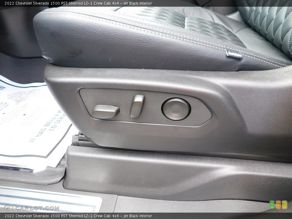 Jet Black Interior Front Seat for the 2022 Chevrolet Silverado 1500 RST Sherrod LZ-1 Crew Cab 4x4 #144778586