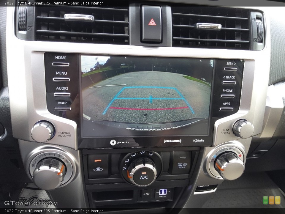 Sand Beige Interior Controls for the 2022 Toyota 4Runner SR5 Premium #144778601