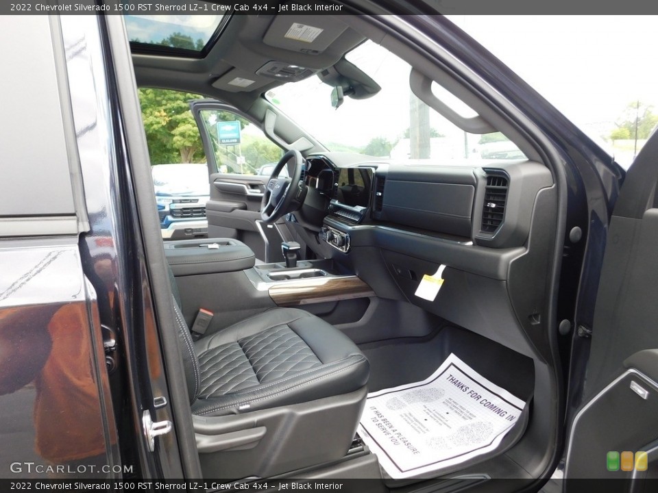 Jet Black Interior Front Seat for the 2022 Chevrolet Silverado 1500 RST Sherrod LZ-1 Crew Cab 4x4 #144778634