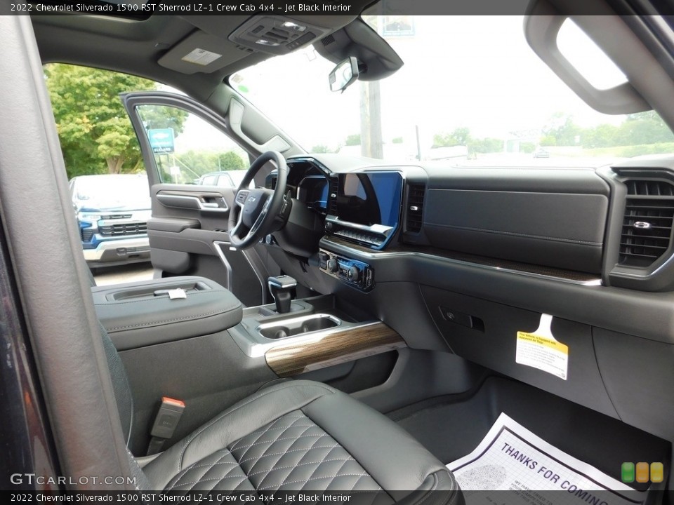 Jet Black Interior Front Seat for the 2022 Chevrolet Silverado 1500 RST Sherrod LZ-1 Crew Cab 4x4 #144778655
