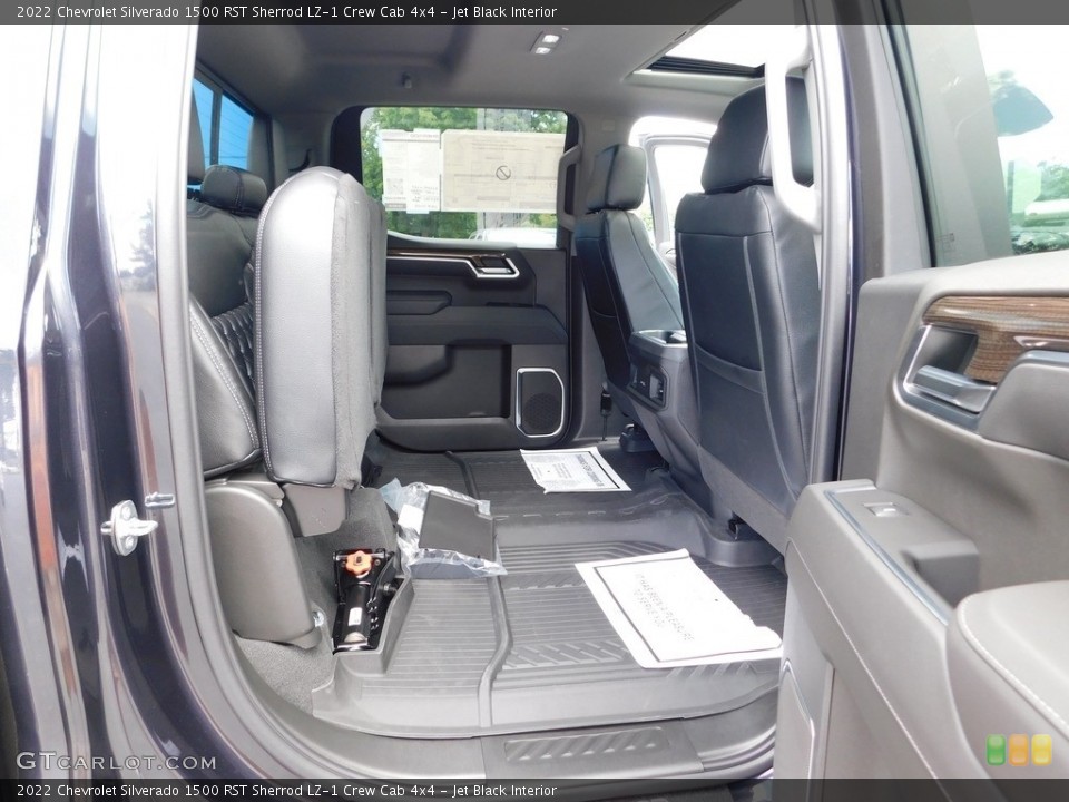 Jet Black Interior Rear Seat for the 2022 Chevrolet Silverado 1500 RST Sherrod LZ-1 Crew Cab 4x4 #144778703