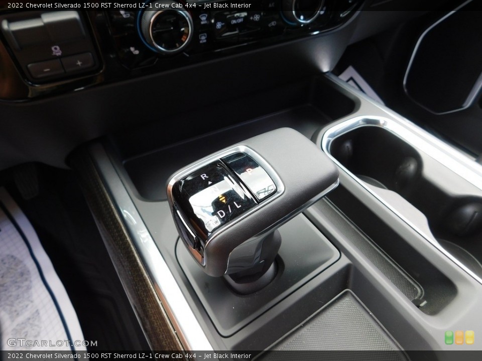 Jet Black Interior Transmission for the 2022 Chevrolet Silverado 1500 RST Sherrod LZ-1 Crew Cab 4x4 #144778964