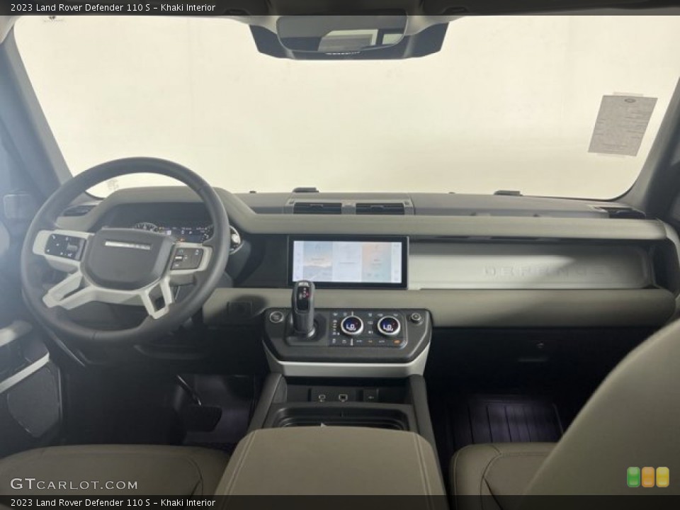 Khaki Interior Dashboard for the 2023 Land Rover Defender 110 S #144779432