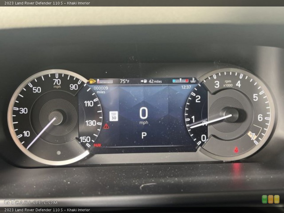 Khaki Interior Gauges for the 2023 Land Rover Defender 110 S #144779537