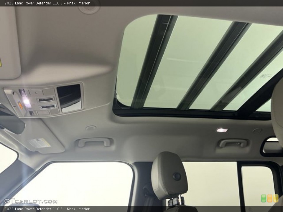Khaki Interior Sunroof for the 2023 Land Rover Defender 110 S #144779543