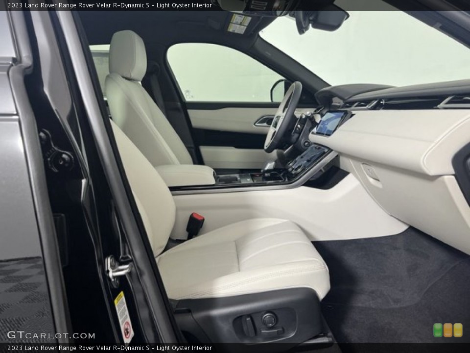 Light Oyster Interior Front Seat for the 2023 Land Rover Range Rover Velar R-Dynamic S #144779842