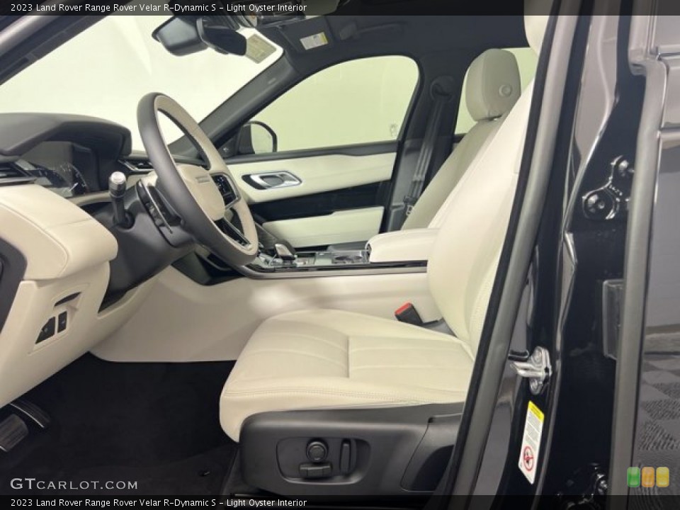 Light Oyster Interior Front Seat for the 2023 Land Rover Range Rover Velar R-Dynamic S #144779998
