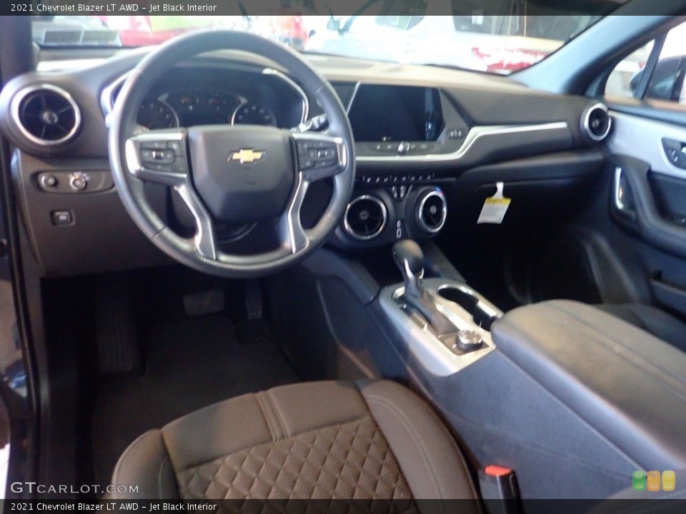 Jet Black Interior Photo for the 2021 Chevrolet Blazer LT AWD #144781195