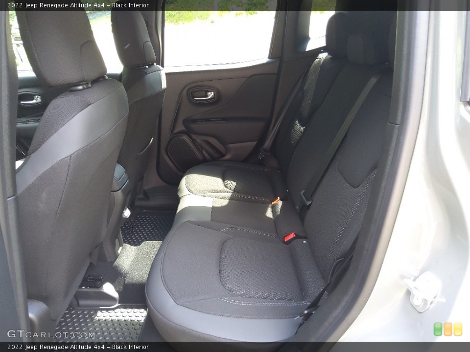 Black Interior Rear Seat for the 2022 Jeep Renegade Altitude 4x4 #144782738
