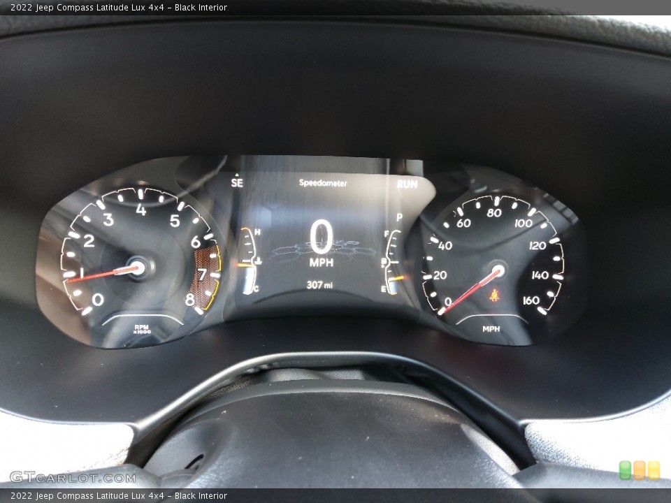 Black Interior Gauges for the 2022 Jeep Compass Latitude Lux 4x4 #144783695
