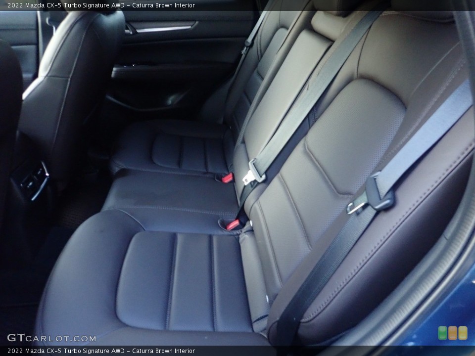 Caturra Brown Interior Rear Seat for the 2022 Mazda CX-5 Turbo Signature AWD #144784583