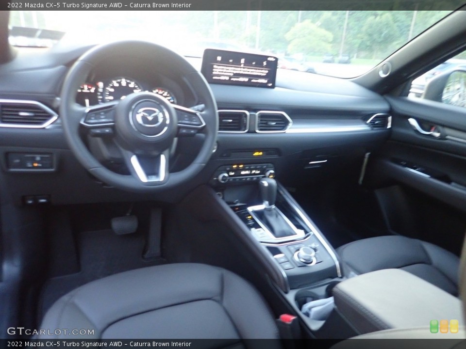 Caturra Brown Interior Front Seat for the 2022 Mazda CX-5 Turbo Signature AWD #144784601