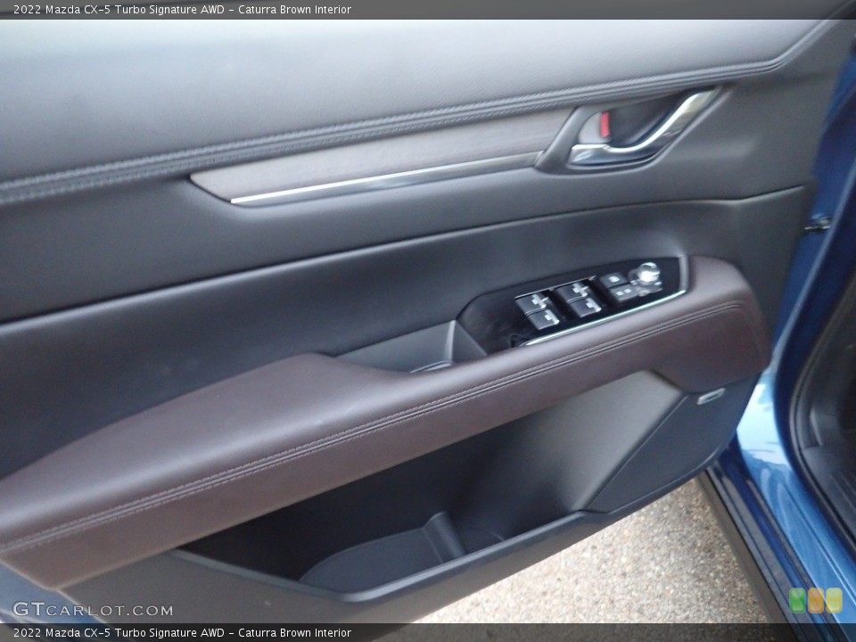 Caturra Brown Interior Door Panel for the 2022 Mazda CX-5 Turbo Signature AWD #144784625