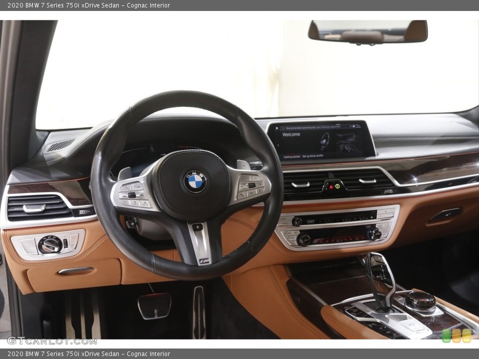 Cognac Interior Dashboard for the 2020 BMW 7 Series 750i xDrive Sedan #144785210