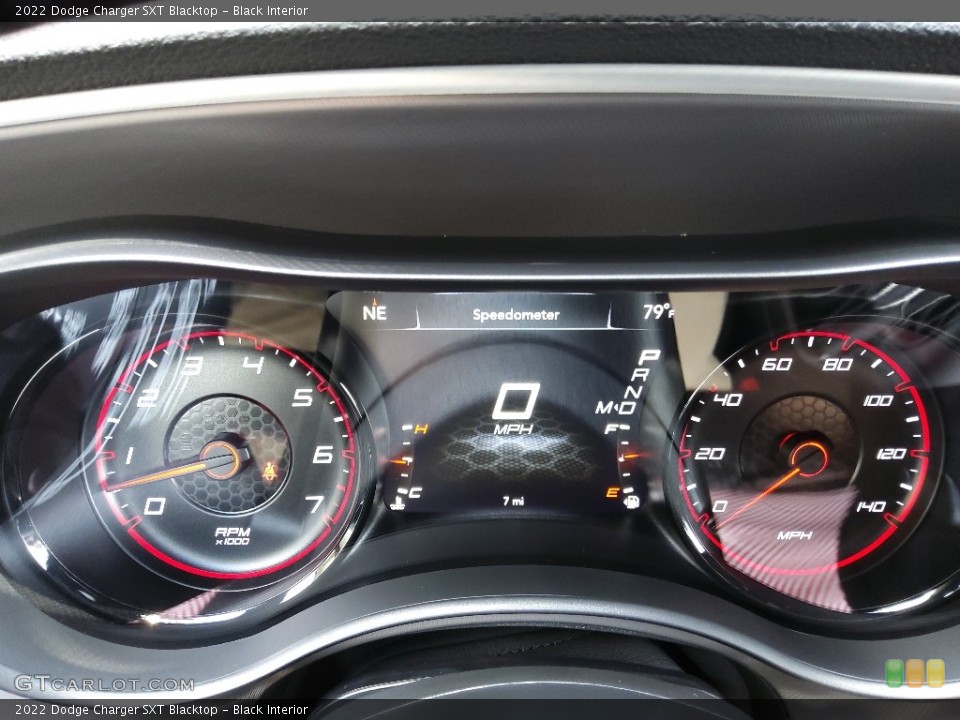 Black Interior Gauges for the 2022 Dodge Charger SXT Blacktop #144785324