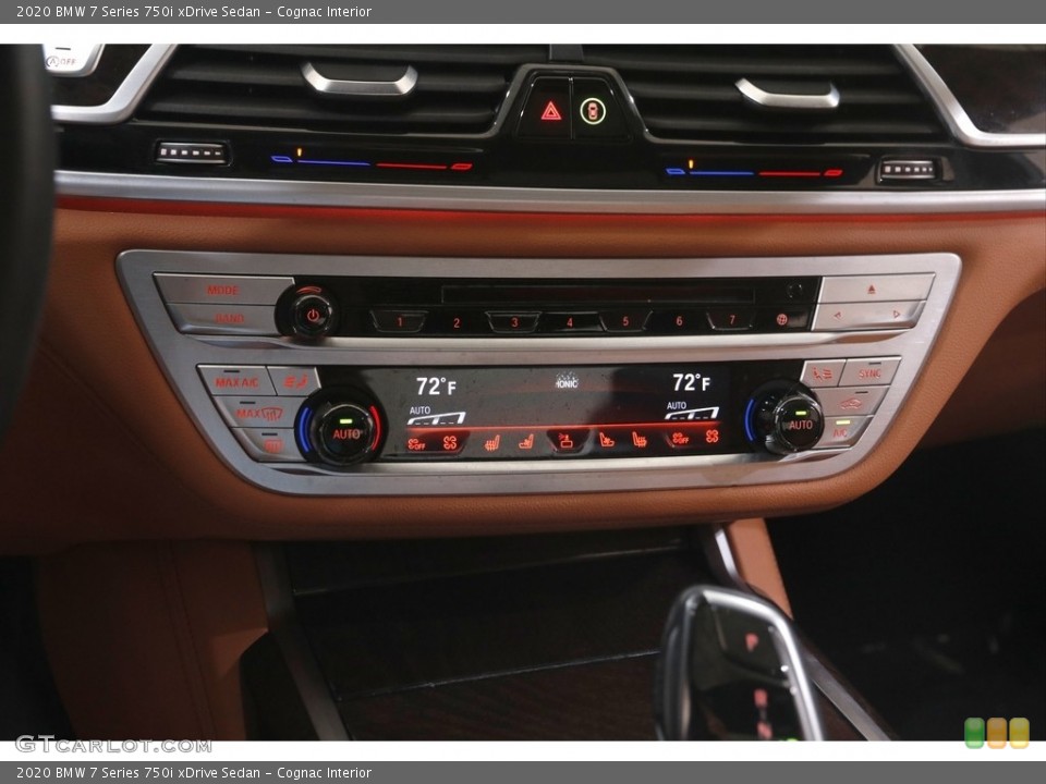 Cognac Interior Controls for the 2020 BMW 7 Series 750i xDrive Sedan #144785354