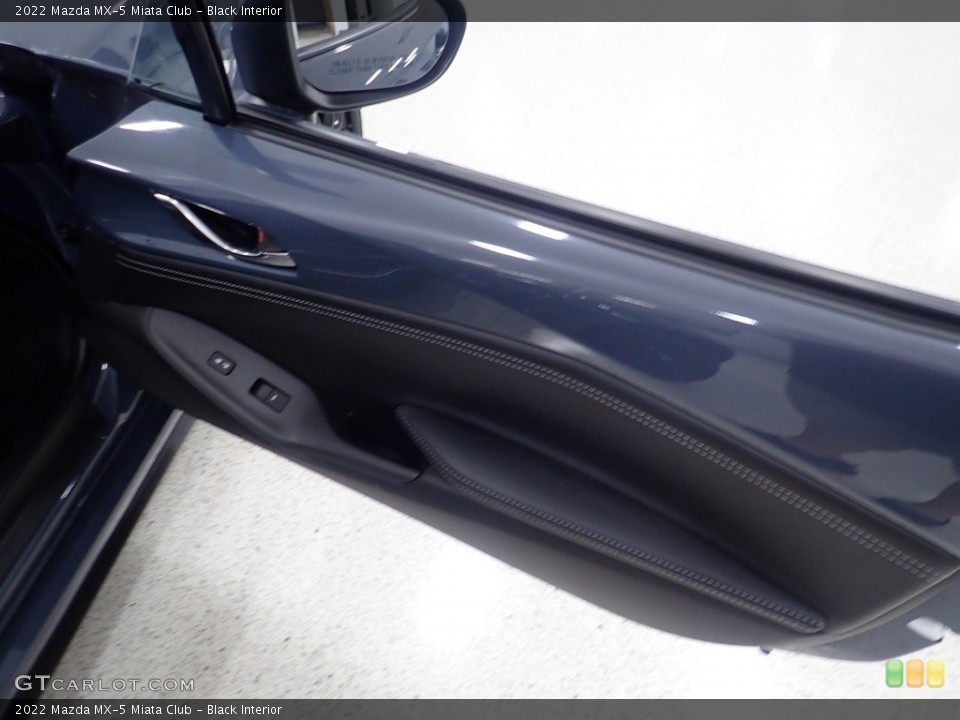 Black Interior Door Panel for the 2022 Mazda MX-5 Miata Club #144785402