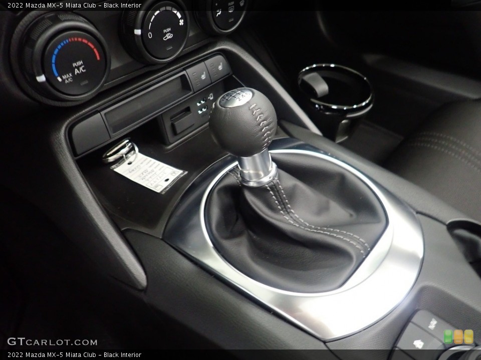 Black Interior Transmission for the 2022 Mazda MX-5 Miata Club #144785489