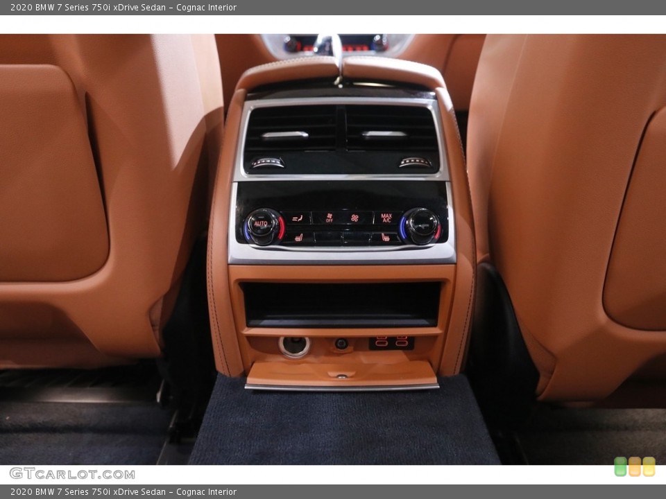 Cognac Interior Rear Seat for the 2020 BMW 7 Series 750i xDrive Sedan #144785504