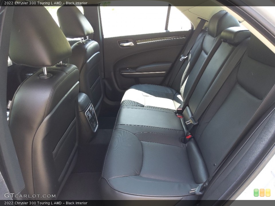 Black Interior Rear Seat for the 2022 Chrysler 300 Touring L AWD #144786626