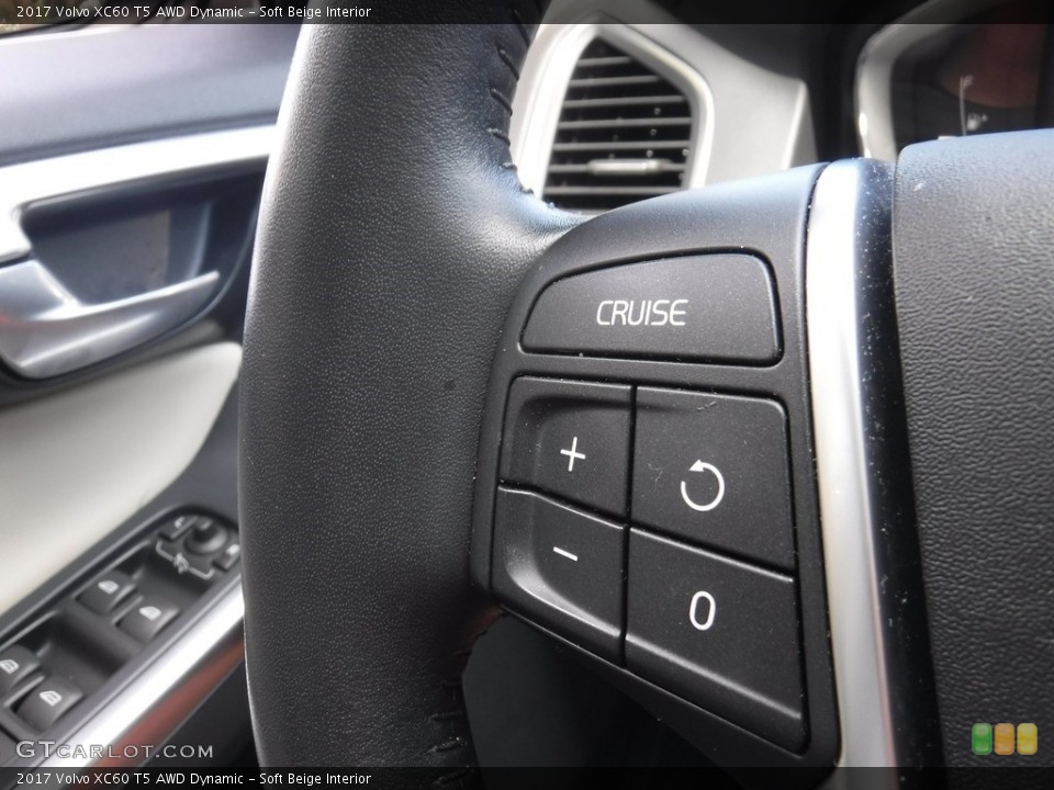 Soft Beige Interior Steering Wheel for the 2017 Volvo XC60 T5 AWD Dynamic #144786899
